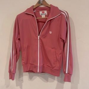 Wilson tennis jacket zip up